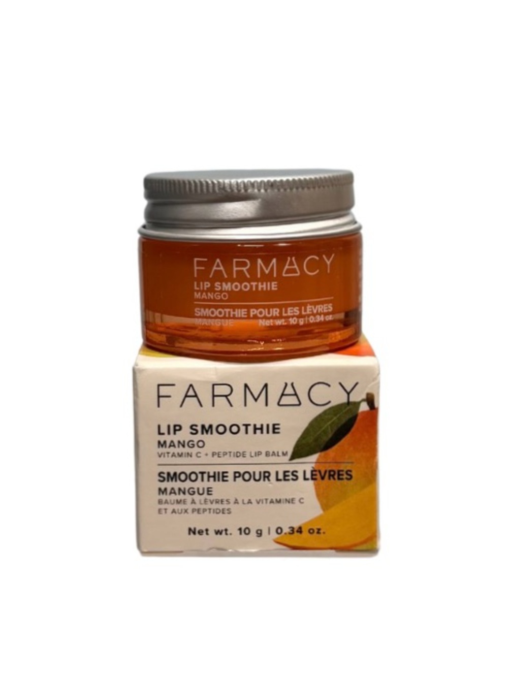Farmacy Mango Lip Smoothie - In Clear Glossy Finish